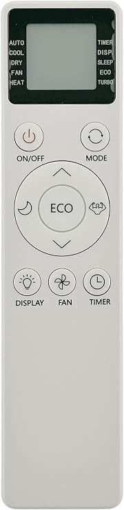 OEM Replacement Remote Control Compatible for EQK/Emerson Quiet Kool Windows A/C Air Conditioner