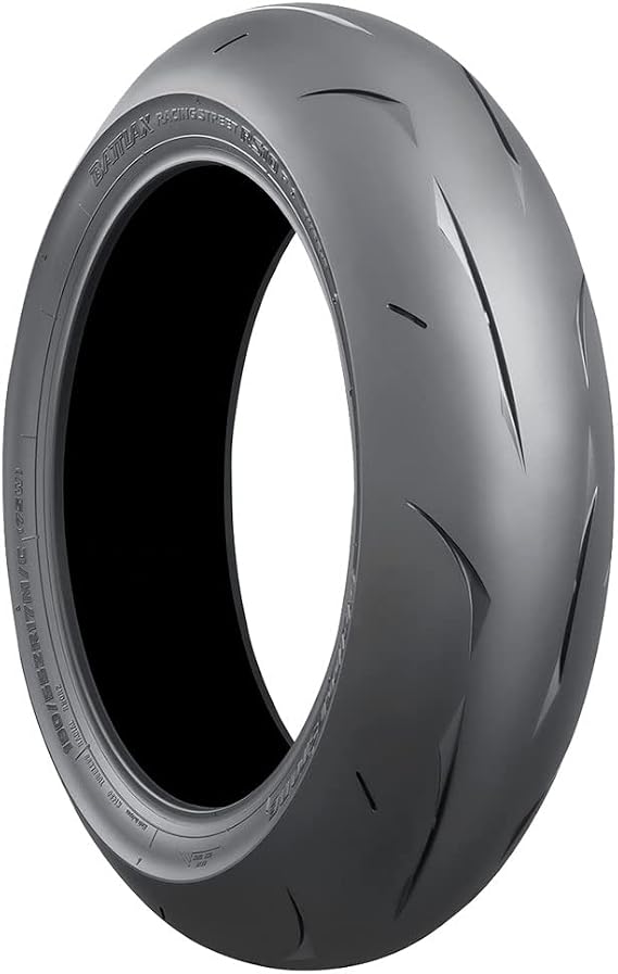 Bridgestone Battlax RS10 Racing Street Hypersport Rear Motorcycle Tire 180/55ZR-17 (73W) for Triumph Street Triple S 765 2017-2018