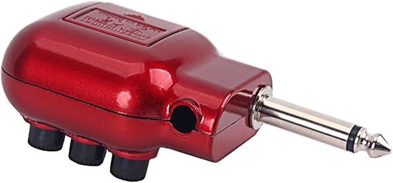 Small Preamplifier Preamp 6.35mm Plug With Bass Treble EQ Volumes Control Guitars Pickup EQ Equalizers Preamplifier Small Preamplifier Preamp