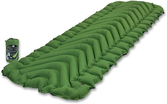 Klymit Unisex's Static V Sleeping Pad, Green, One size
