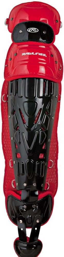 Rawlings | Velo Catcher's Leg Guards | Baseball | Adult & Intermediate Sizing | Multiple Colors