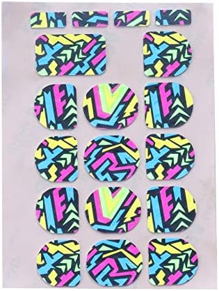 AZERON Button Anti-Slip Grip Tape Compatible with Compact Gaming Keypad Keys Upgrade Your Keypad Neon Vibes