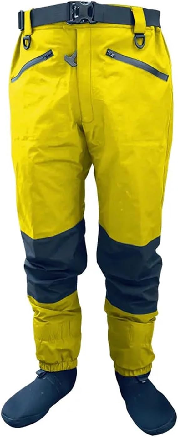 Waders For Men Breathable Stockingfoot Waist Hight Wading Pants 4 Ply sturdy Waterproof Waders For Men Fly Fishing Outdoors