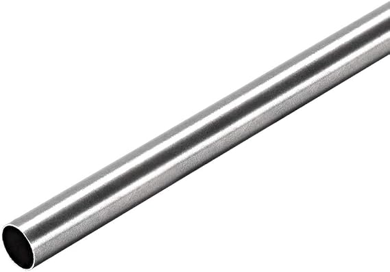 uxcell 304 Stainless Steel Round Tubing 6mm OD 0.2mm Wall Thickness 250mm Length Seamless Straight Pipe Tube