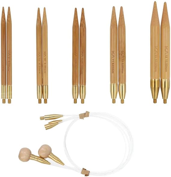Seeknit - Seeknit Koshitsu White (12.5cm, L) Interchangeable Circular Needle Set - 1 Piece
