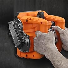 Electric Wall Planer, Concrete Shovel Putty Wall Planing Machine, Automatic Putty Wall Scraper, 1-4MM Depth Adjustable, 90 No Dead Angle, for Wall Renovation, Cement Removal,5800W