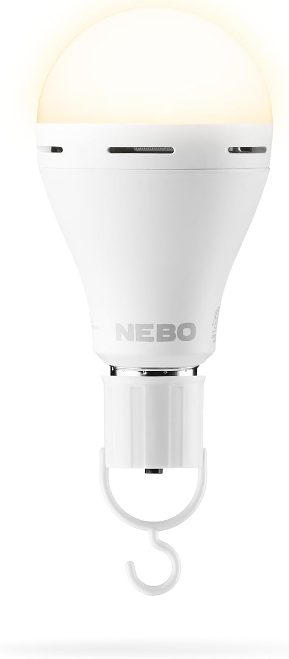 NEBO Blackout Backup Emergency Bulb, 850 Lumens, E26 Screw Base
