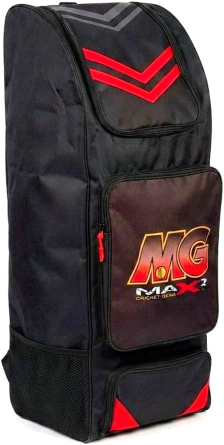 Cricket Duffle Bag Black And Red. Cricket Kit Bag/ Cricket Bag