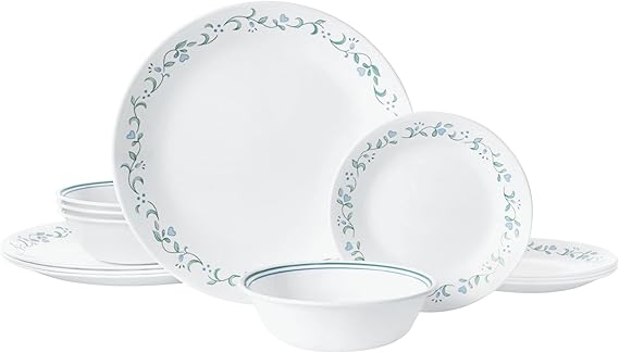 Corelle Country Cottage 12-piece Dinnerware Set, Service for 4