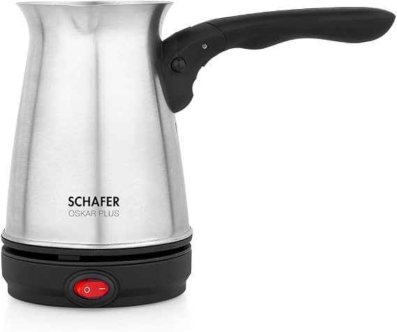 Schafer Oskar Plus Elektrikli Cezve-Inox02