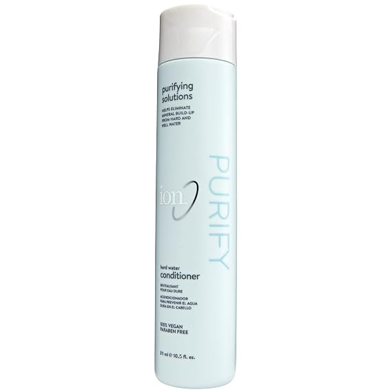 ion Hard Water Conditioner, Lightweight, Prevents Hard Water BuildUp, Adds Shine and Moisture, Vegan