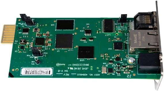 Vertiv Liebert IntelliSlot RDU120 - Network Card, Remote Monitoring Adapter, RS-485, USB Port, UL2900-1 Cybersecurity Certified, 1Gb Ethernet, Web Access, Data via SNMP, Modbus, BACNet (RDU120)