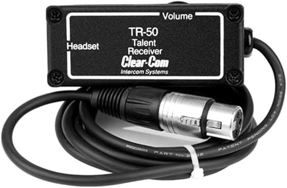 ClearCom TR-50 Monaural Program Interrupt/IFB Talent Receiver