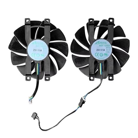 PLD10010S12HH Graphics Card Replacement Cooling Fan for MSI Radeon RX 5600 5700 XT Gaming X PLD10010S12H RX5600 RX5700