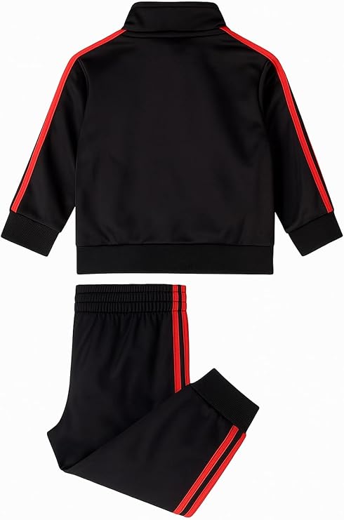 adidas Boy's 2 Piece Classic Tricot Track Set Track Pants