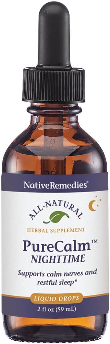 Native Remedies PureCalm Nighttime for Calm Moods and Restful Sleep
