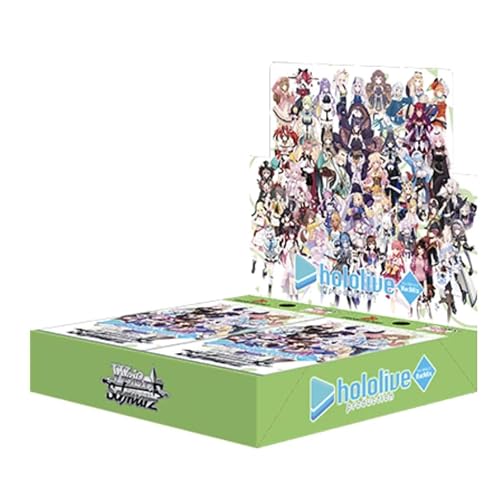 Japanese Hololive Vol.1 & Vol.2 Re:Mix Weiss Schwarz Japanese Card Game Booster Box [12 Packs][JP]