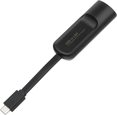 2500Mbps USB 2.5G External Wired Network Card USB to RJ45 Converter Ethernet LAN Adapter Hub for MacBook Ethernet USB C