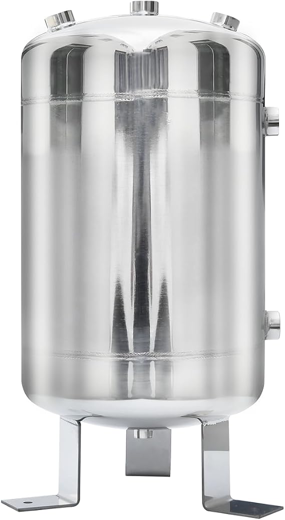 5 Gallon Mini Small Air Tank 304 Stainless Steel Air Tanks Portable Air Compressor Tank Air Storage