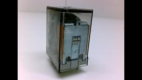 ALLEN BRADLEY 700-HC24A24 Relay, 24 V AC, ON/Off Indicator, Square Base, Miniature (ICE Cube), 7 A, 4-Pole, General Purpose, 50/60 HZ, Blade-Style TERMINALS