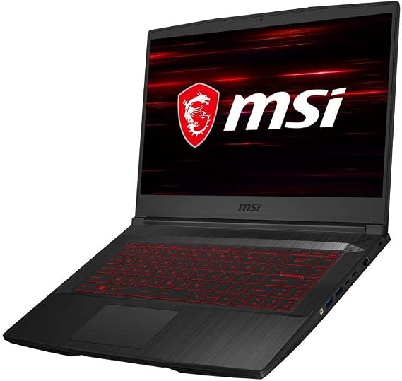 MSI GF65 Thin Gaming Laptop, 15.6" FHD Screen, Intel Core i7-9750H Processor Up to 4.50 GHz, NVIDIA GTX 1660Ti 6GB Graphics, 32GB RAM, 1TB PCIe SSD, Win10 Home, Black