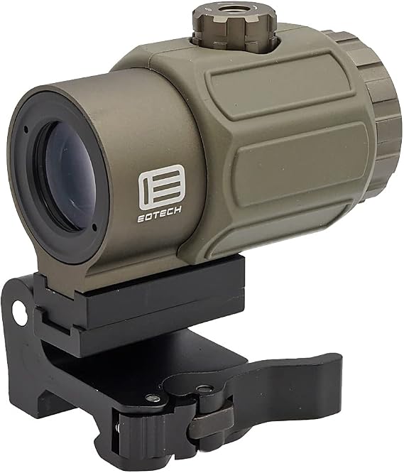 EVOLUTION GEAR Iotec Type G43 Magnifier Replica 3 Magnification Booster 7065A Aluminum Alloy FDE Flat Dark Earth