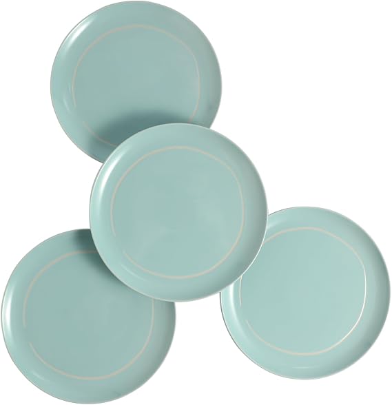 Tilly Ramsay x Royal Doulton Dinner Plate 27cm 10.6in Blue Set of 4 Microwave/Dishwasher-safe