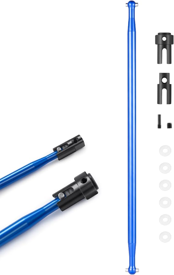 Aluminum Center Driveshaft Upgrade Parts, Navy Blue