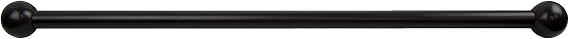 Solus Commercial Extra Long 22" Cross Arm Ladder Rest for Outdoor Lamp Posts & Poles, for Plants, Decor & Accessories, Easy Mount, Durable & Maintenance Free, Black, Single Pack
