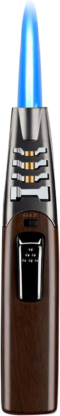Fire Blaze Lighter, Fireblaze Electric Lighter,Powerful Firepower Adjustable Dual-Arc Torch Lighter (Grey)