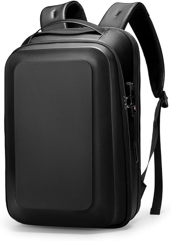 Business Travel Backpack for Men, Black Laptop Backpack 15.6 Inch for College/Work, Water Resistant Computer Backpack, xingxingdiandeng1