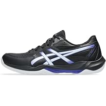 ASICS Men's Gel-Rocket 12 Volleyball Shoes, White/Black, 9 UK