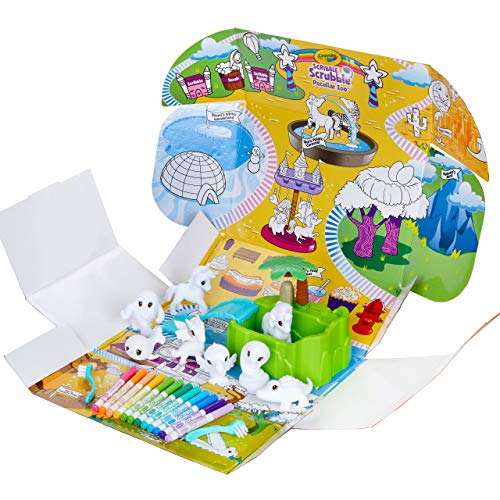 Crayola Scribble Scrubbie Peculiar Zoo, Kids Toy, Gift for Kids, Ages 3, 4, 5, 6