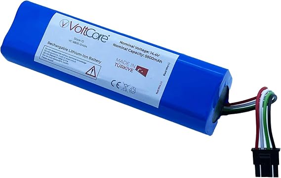 Robot Süpürge Bataryası 5800 mAh Pil Roborock ile Uyumlu (S7-S7 MaxV)