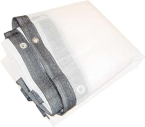 SUN GUARD 7' x 30' White Sunshade Net | UV-Stabilized | Optimal 70-75% Sunlight Reduction | 7 ft x 30 ft (2.1 m x 9.1 m) | Durable & Ventilated Design