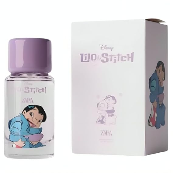 Zara Lielo & Stitch Kids Perfume A Playful Fruity Floral Fragrance with Fresh Pineapple Gentle Sandalwood & a Hint of Tiare Flower Scent EDT Eau de Toilette 50ml (1.69 fl. oz.)