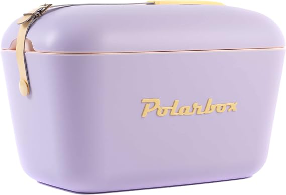 Polarbox Soğutma kutusu – Soğutucu çanta, küçük, 20 l, mor, kamp buzdolabı, soğutma kutuları, derin dondurucu, mini soğutucu çanta, piknik ve plaj, araba