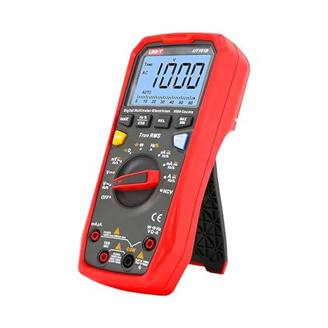 UNI-T Digital Smart Multimeter Profesional UT161B UT161D UT161E True RMS AC DC Current Tester Voltmeter Ammeter Frequency Meter(UT161B)