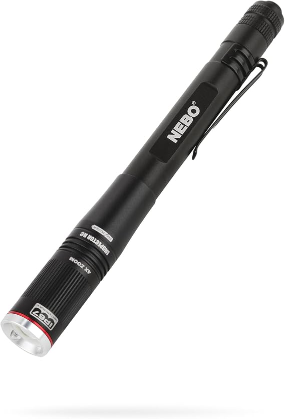 NEBO Inspector 360 Pen Light, LED Hands-Free Pocket Light