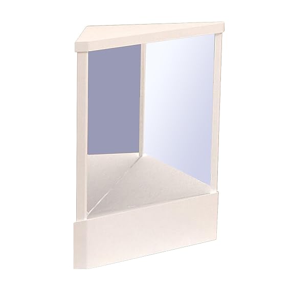 Talent Star Non-Reversing True Vanity Makeup Mirror - Tabletop Real Reflections Beauty Mirror for Your Face