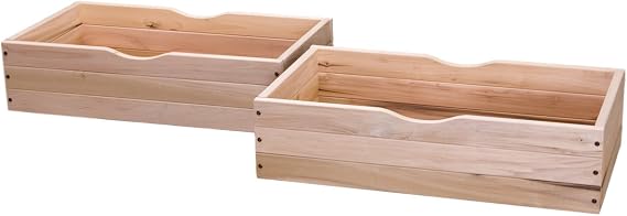 Rolling Under Bed Storage Drawer - Set of 2