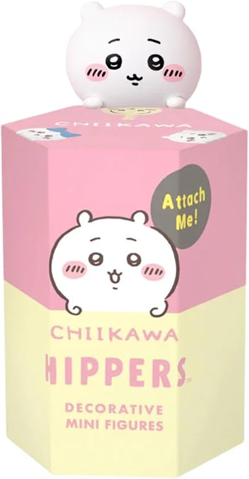 Sonny Angel Chiikawa Hippers - 1 Sealed Blind Box Cute Decorative Mini Figures for Phone, Laptop, Charm - No Choice Available