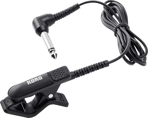 Korg CM-300 Clip-on Contact Microphone w/ 1.2" Maximum Width- Black
