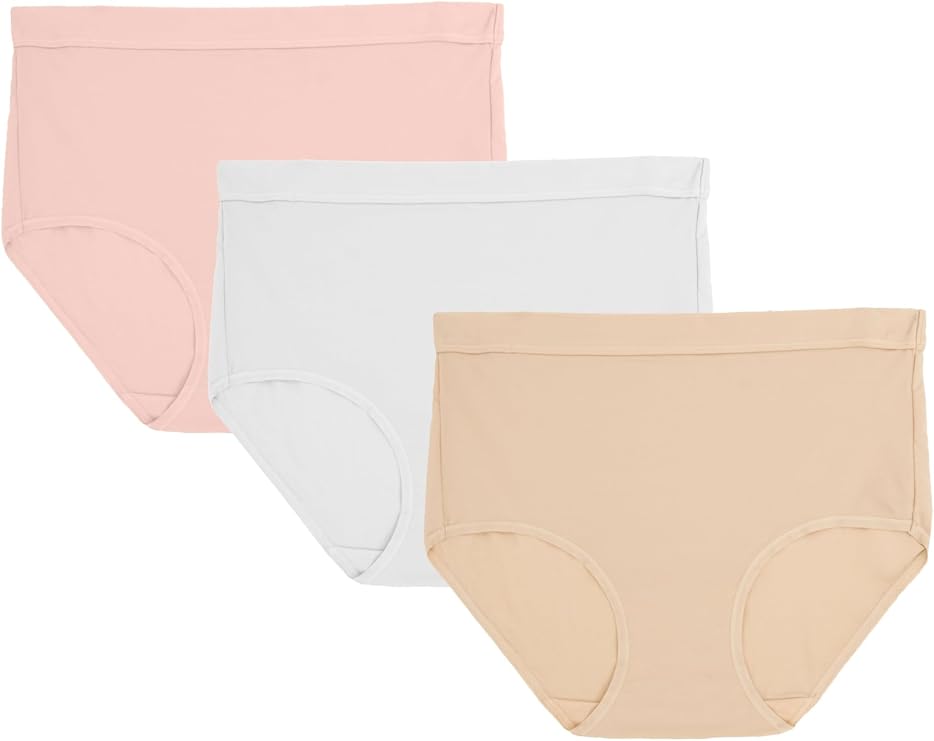 Vanity Fair Women's Underwear Pack of Beyond Comfort Ultimate Stretch Panties