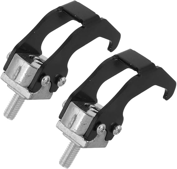 CHILDWEET 2pcs Aluminum Alloy Hook for Motorcycles and Scooters Easy Install Handlebar Accessory for Hanging Bags Front Mount Hook for Electric