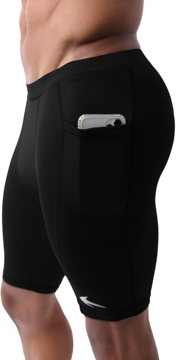 CompressionZ Men Compression Shorts for Running, Workout Baselayer Spandex