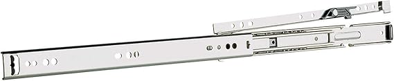 Drawer Slide, Soft Close, Rail Mount, PK2