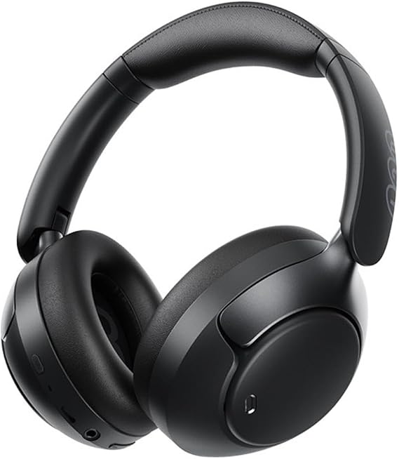 QCY H3 Pro Hybrid Anc Hi-res Ldac Bluetooth 5.4 Headphone Wireless Headset Dual Device support Black