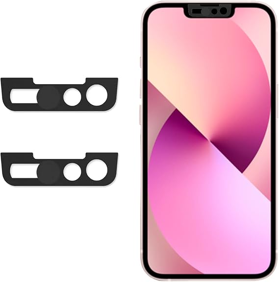 Camera Cover Protector,Camera Lens Cover Compatible with iPhone 13/13Pro/13mini/13Pro Max,Camera Lens Protector Protect Privacy and Security(black)