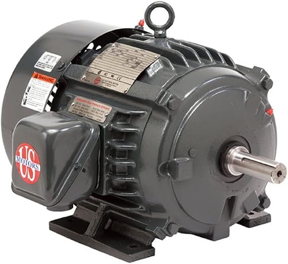 2 hp 1200 RPM 184T Frame 230/460V TEFC Nidec Electric Motor # HD2P3E